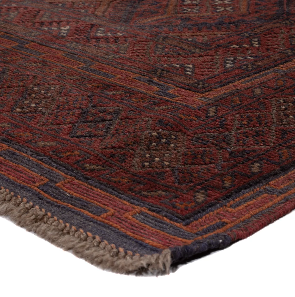 Läufer Kelim - Oriental - 188 x 156 cm - dunkelbeige
