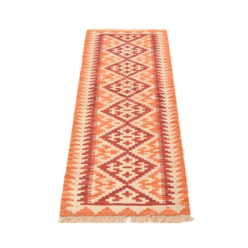 Läufer Kelim - Oriental - 191 x 58 cm - mehrfarbig
