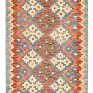 Läufer Kelim - Oriental - 193 x 64 cm - mehrfarbig