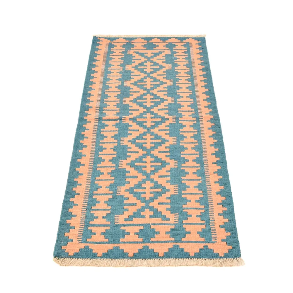 Läufer Kelim - Oriental - 194 x 62 cm - mehrfarbig