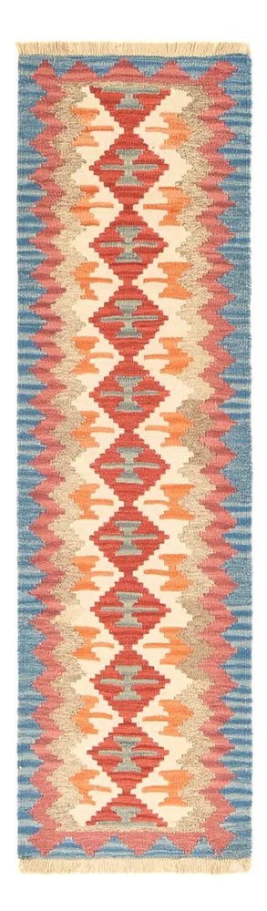 Läufer Kelim - Oriental - 196 x 56 cm - mehrfarbig