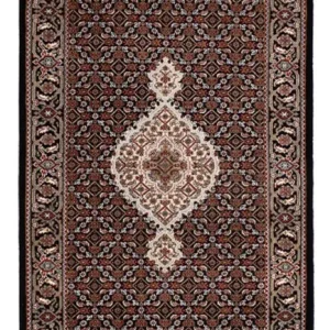 Läufer Orient - Täbriz - 202 x 85 cm - dunkelbeige