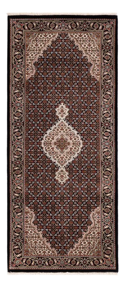 Läufer Orient - Täbriz - 202 x 85 cm - dunkelbeige