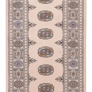Läufer Pakistan - 224 x 79 cm - beige
