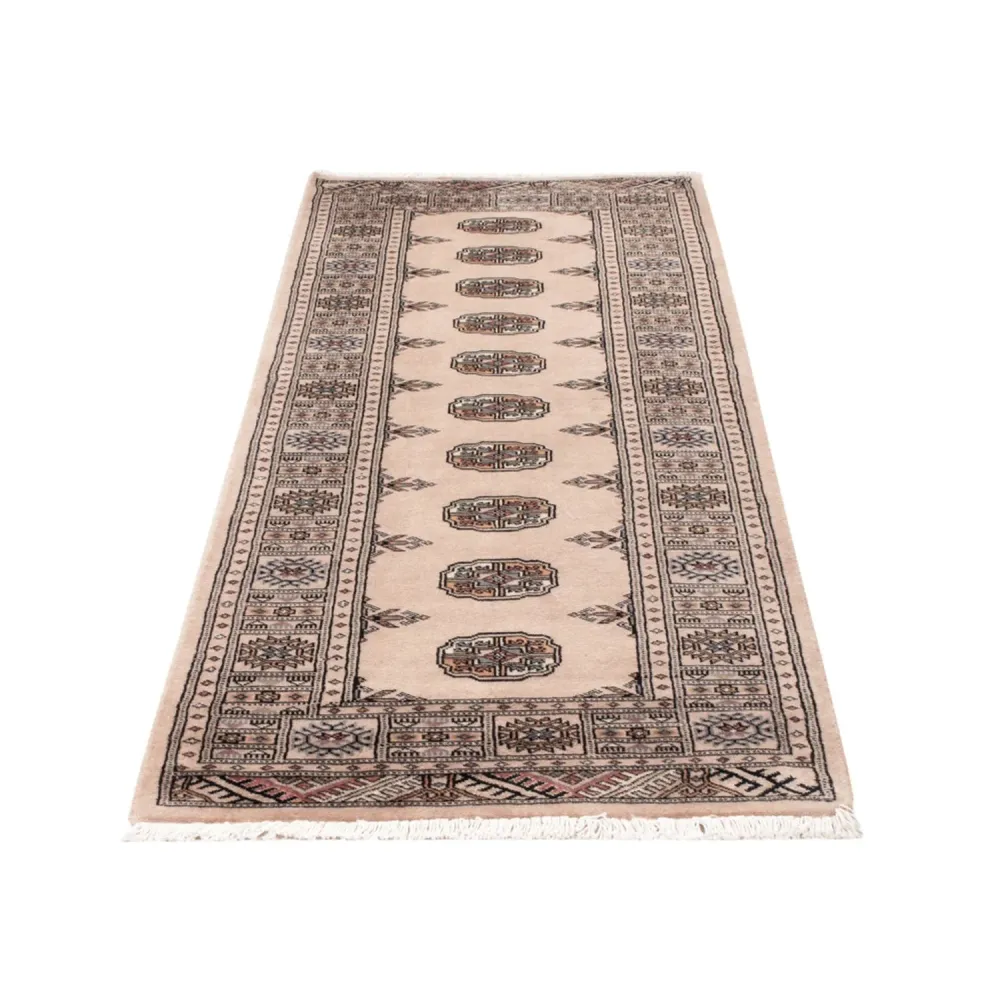 Läufer Pakistan - 224 x 79 cm - beige