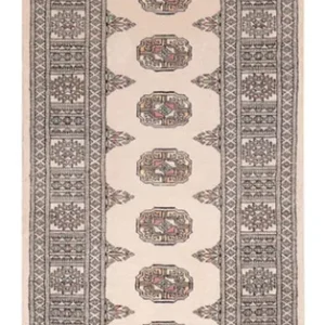 Läufer Pakistan - 248 x 77 cm - beige