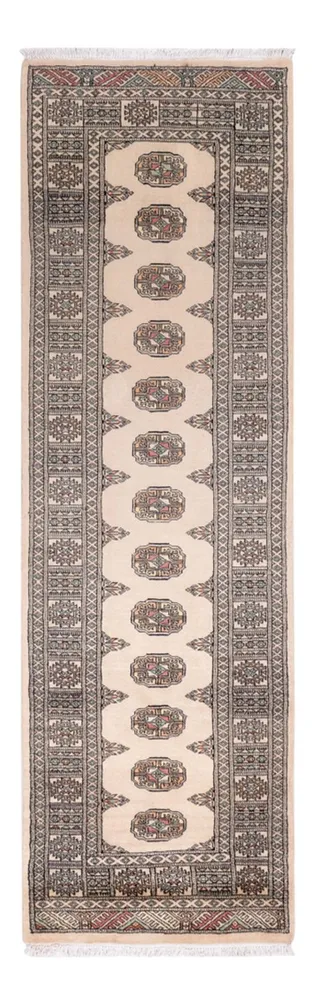 Läufer Pakistan - 248 x 77 cm - beige