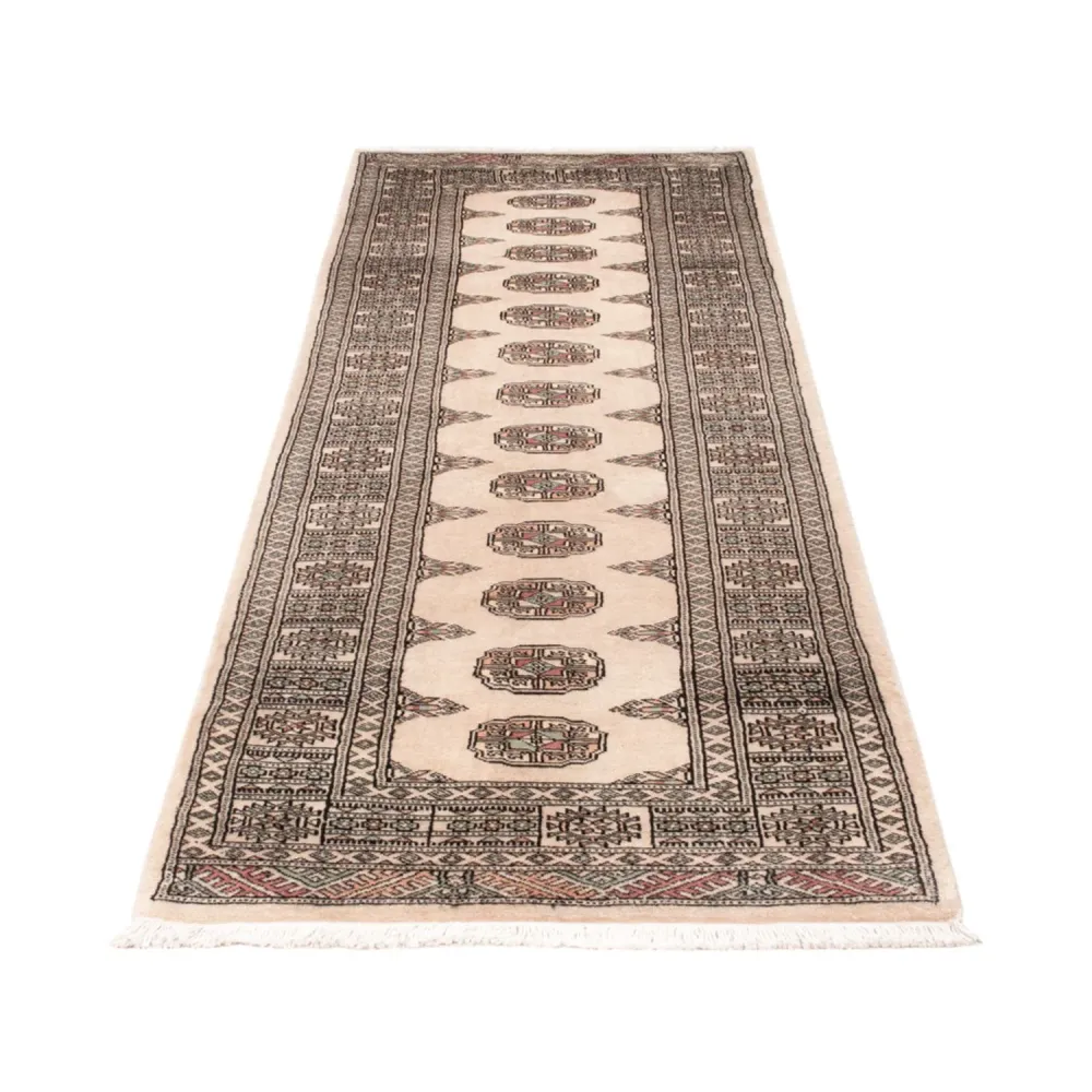 Läufer Pakistan - 248 x 77 cm - beige