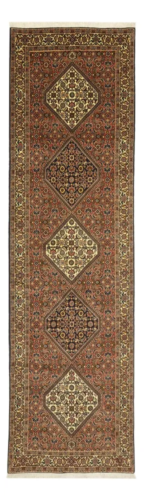Läufer Perser - Bidjar - 297 x 82 cm - terrakotta