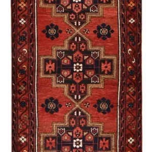 Läufer Perser - Bidjar - 298 x 102 cm - rot