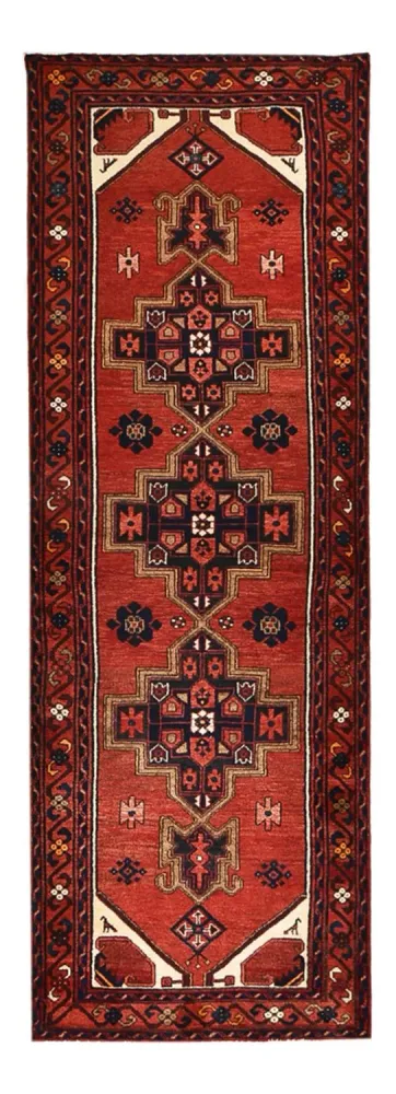 Läufer Perser - Bidjar - 298 x 102 cm - rot