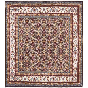 Läufer Perser - Classic - 100 x 100 cm - dunkelblau