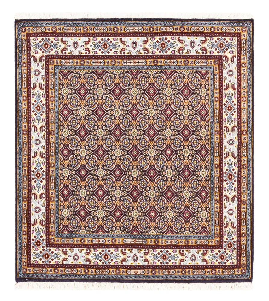 Läufer Perser - Classic - 100 x 100 cm - dunkelblau