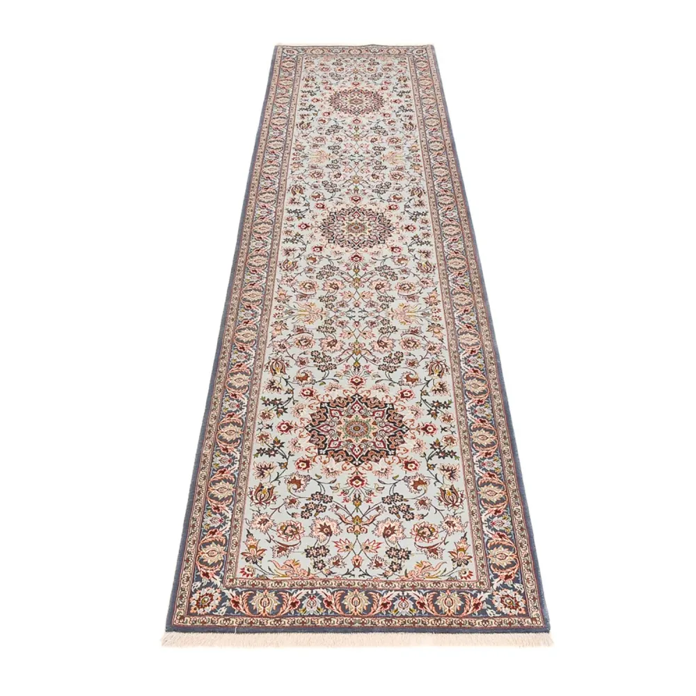Läufer Perser - Isfahan - Premium - 313 x 83 cm - rost