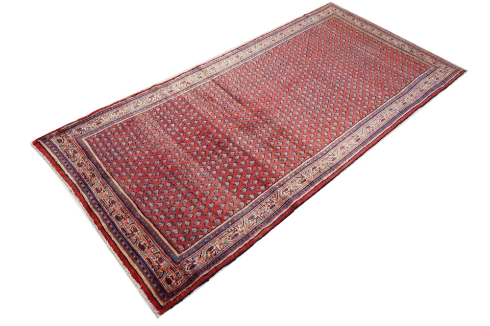 Läufer Perser - Mir - 268 x 127 cm - rot