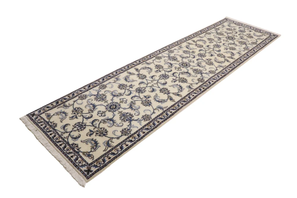 Läufer Perser - Nain - 293 x 78 cm - creme