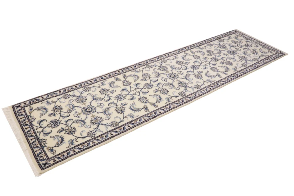 Läufer Perser - Nain - 293 x 78 cm - creme