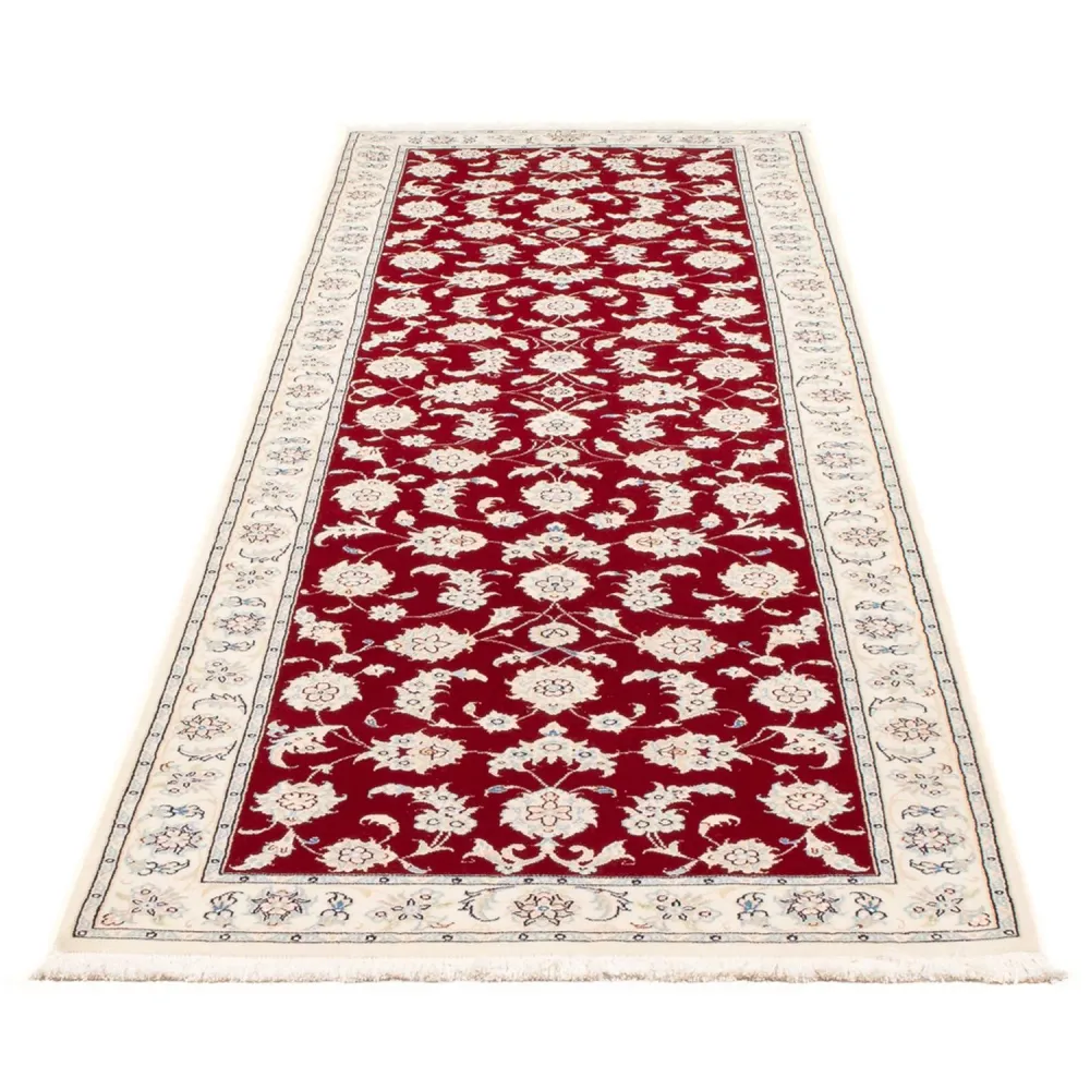 Läufer Perser - Nain - Premium - 248 x 82 cm - rot