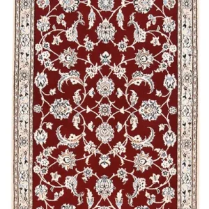 Läufer Perser - Nain - Royal - 215 x 90 cm - rot