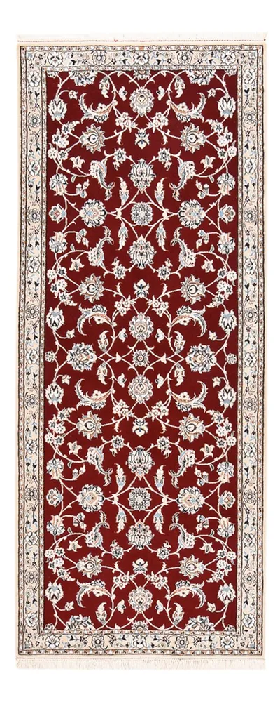 Läufer Perser - Nain - Royal - 215 x 90 cm - rot