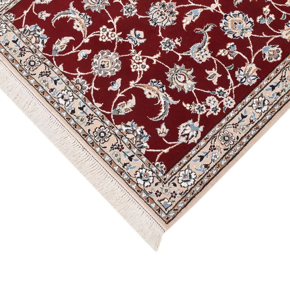 Läufer Perser - Nain - Royal - 215 x 90 cm - rot