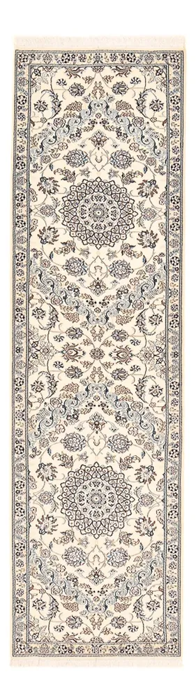 Läufer Perser - Nain - Royal - 303 x 86 cm - weiß