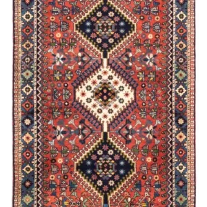 Läufer Perser - Nomadic - 197 x 80 cm - rot