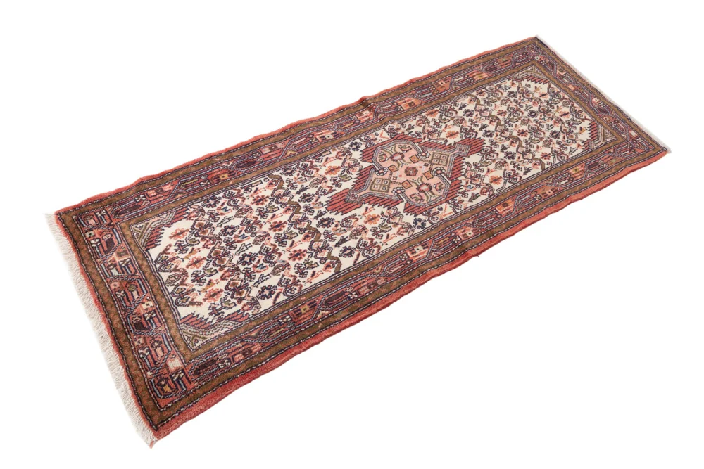 Läufer Perser - Nomadic - 207 x 77 cm - hellrot