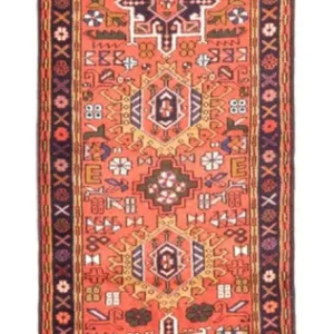 Läufer Perser - Nomadic - 294 x 87 cm - rot