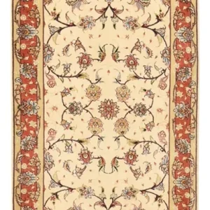 Läufer Perser - Täbriz - Premium - 205 x 81 cm - beige