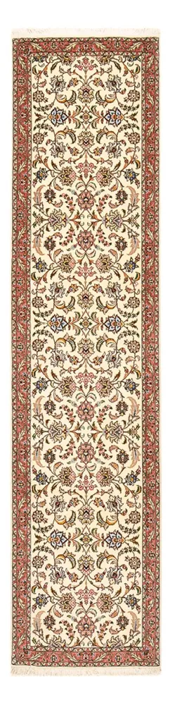 Läufer Perser - Täbriz - Premium - 302 x 72 cm - sand