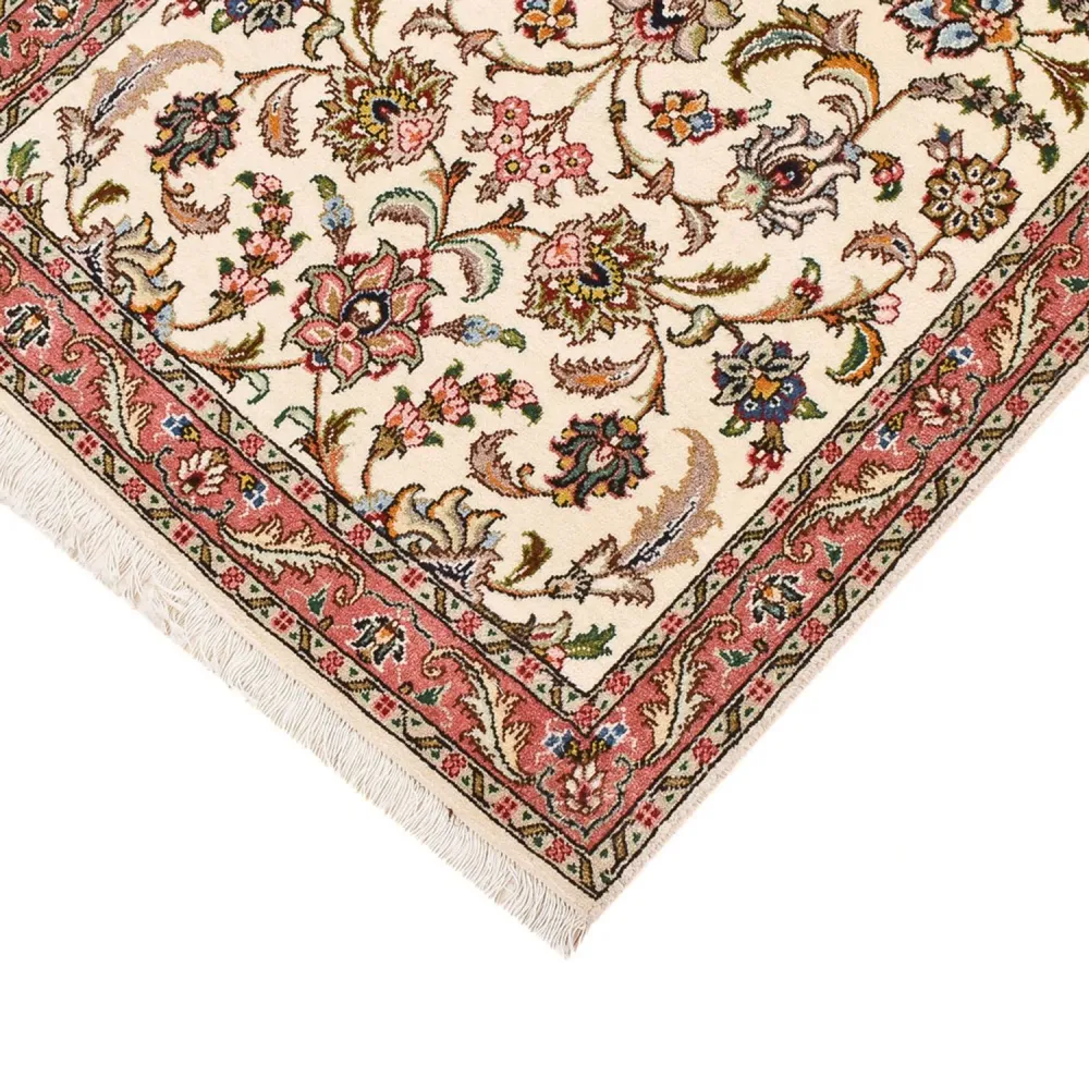 Läufer Perser - Täbriz - Premium - 302 x 72 cm - sand