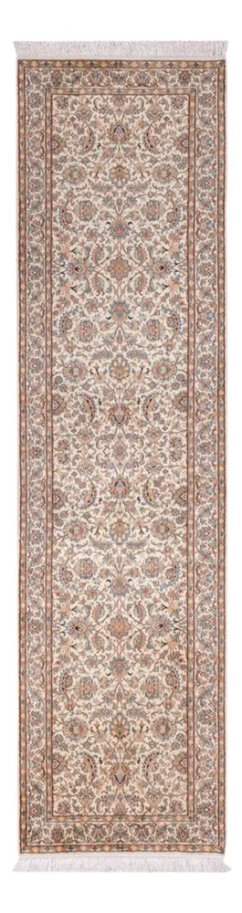 Läufer Seiden - Kaschmir Seide - 307 x 77 cm - beige