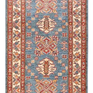 Läufer Ziegler - Kazak - 200 x 76 cm - blau