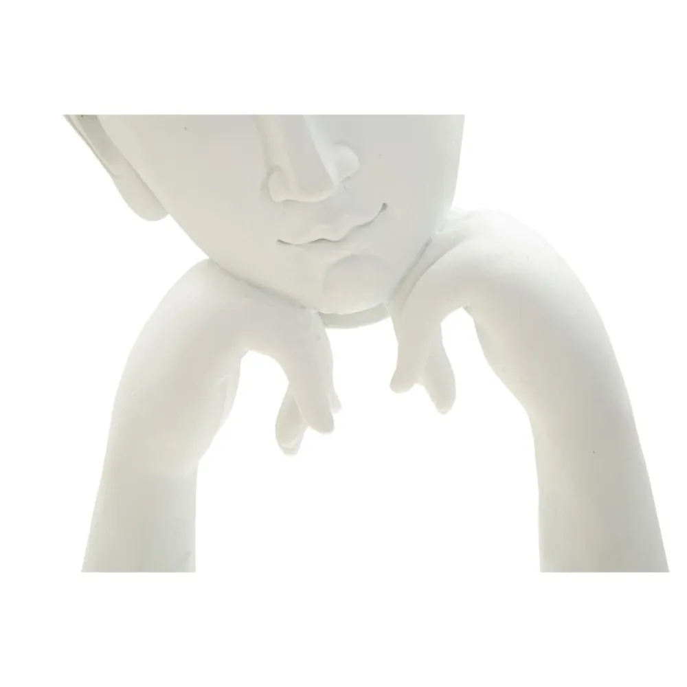 Goldene Buddha-Kopf-Skulptur mit Blumenmuster – Spirituelles Wohnaccessoire Mauro Ferretti