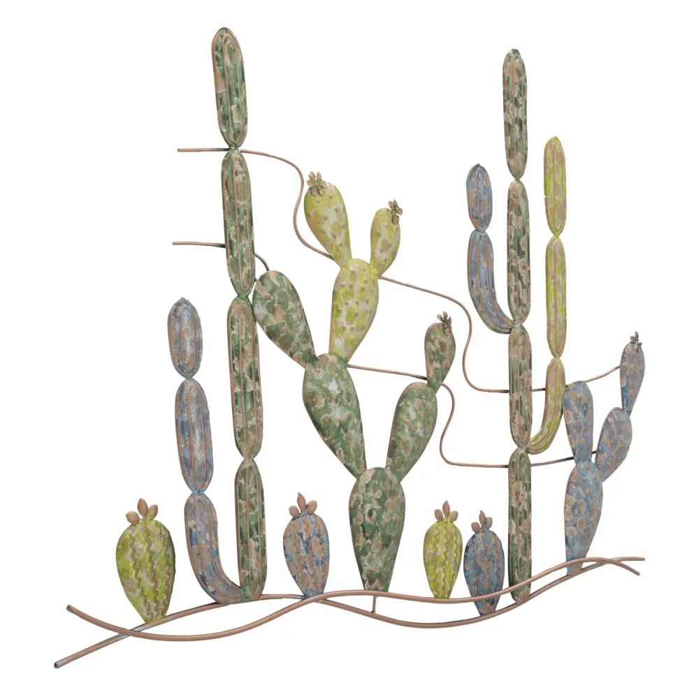 Mauro Ferretti wall decoration cactus metal