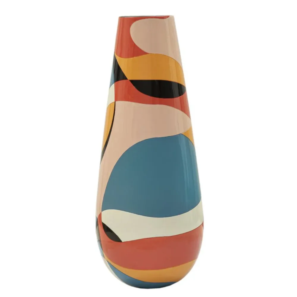 Moderne Harzvase mit markanten geometrischen Formen Mauro Ferretti