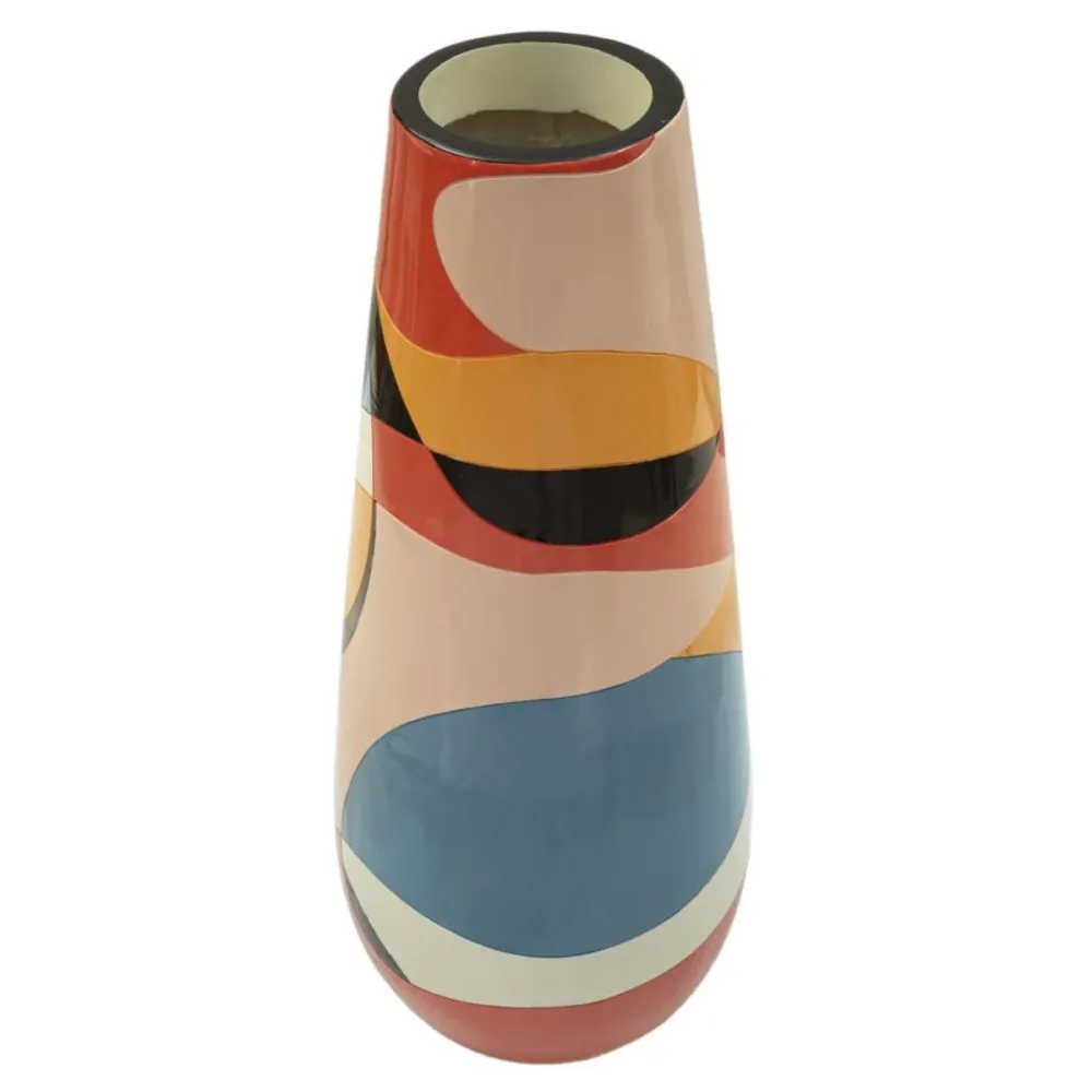 Moderne Harzvase mit markanten geometrischen Formen Mauro Ferretti