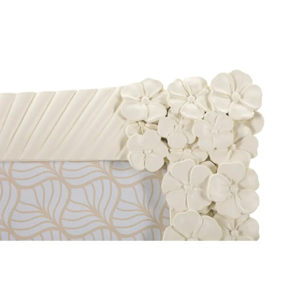 Soft-Line Blumenrahmen aus Kunstharz 20×25 cm – Elegantes, geschwungenes Design Mauro Ferretti