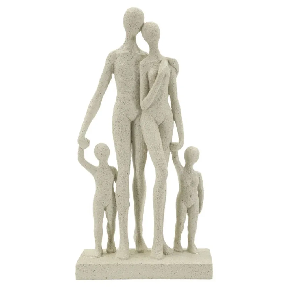 Stones-Familienfigur – Elegantes Symbol der Einheit Mauro Ferretti