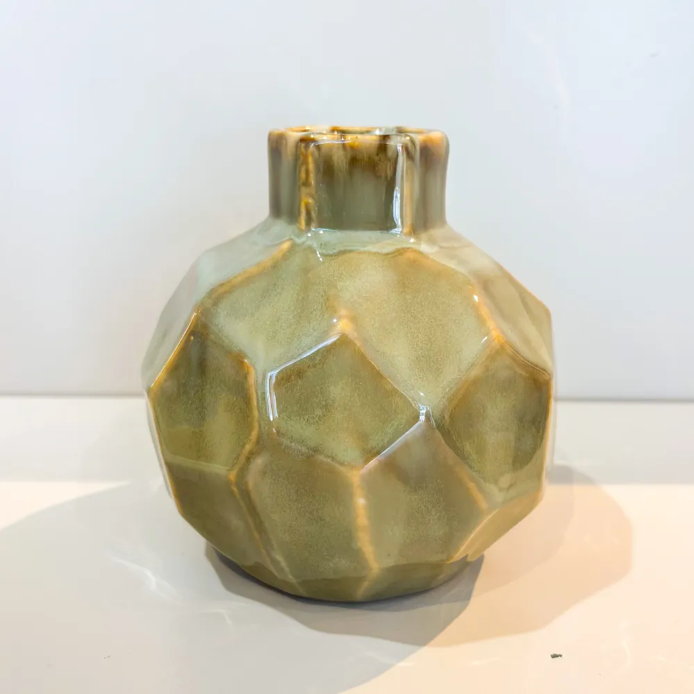 "MINA" Vase, grün