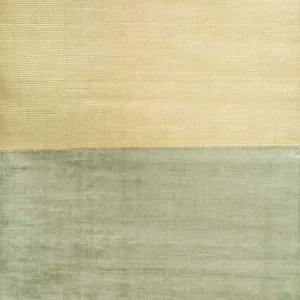 Moderner Teppich - 270 x 180 cm - grün