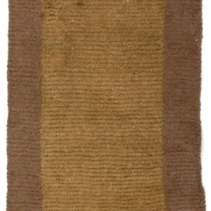 Nepal Teppich 140 x 70 cm - braun