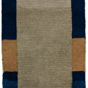 Nepal Teppich 140 x 70 cm - braun