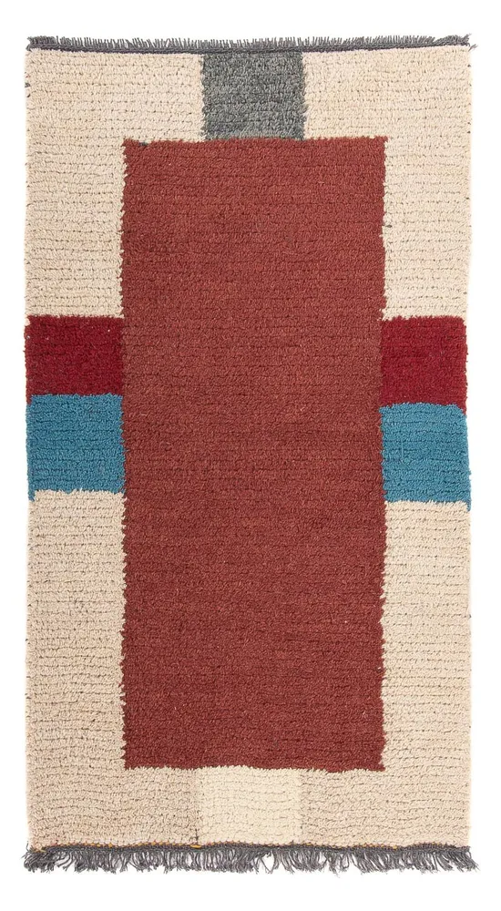Nepal Teppich - 140 x 70 cm - mehrfarbig