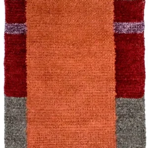 Nepal Teppich 140 x 70 cm - mehrfarbig
