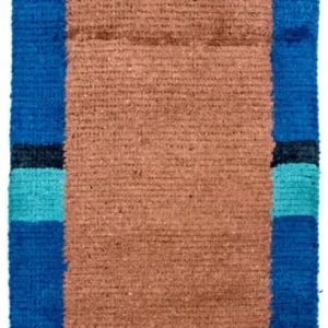 Nepal Teppich 140 x 70 cm - mehrfarbig