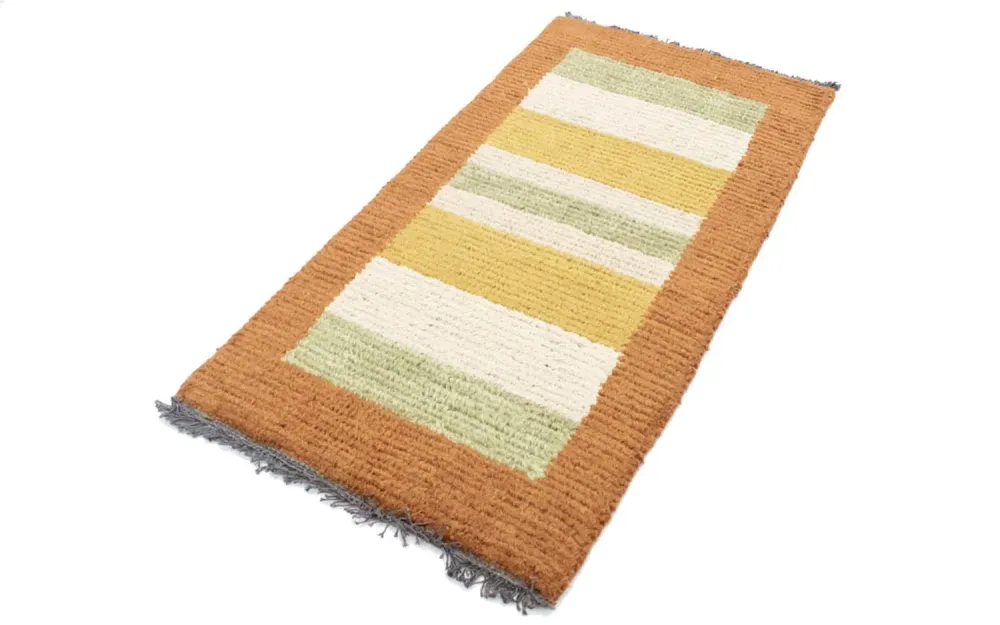 Nepal Teppich 140 x 70 cm - mehrfarbig