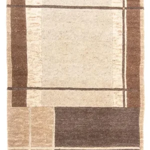 Nepal Teppich - 160 x 90 cm - natur