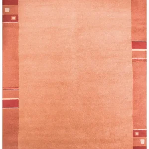 Nepal Teppich 160 x 90 cm - orange